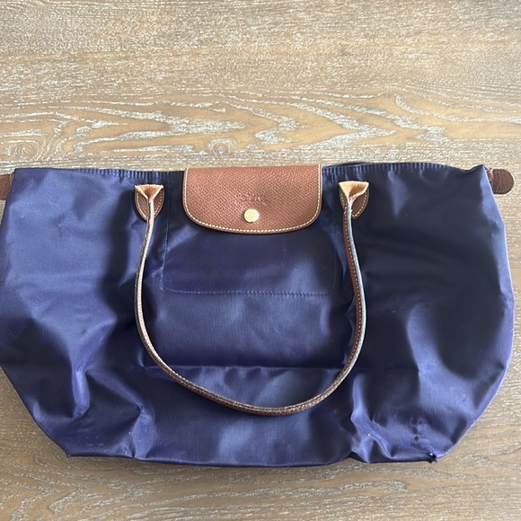 Long champ purple tote - Picture 2 of 6